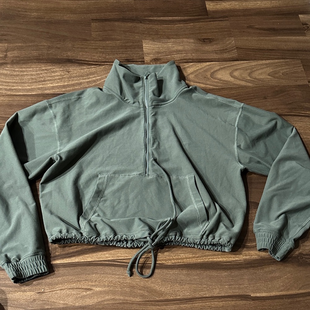 Abercrombie & Fitch Soft Sage Pullover Top